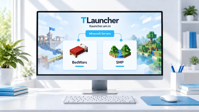 TLauncher BedWars and SMP servers