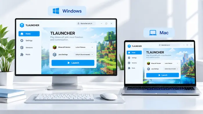 TLauncher Windows and Mac support